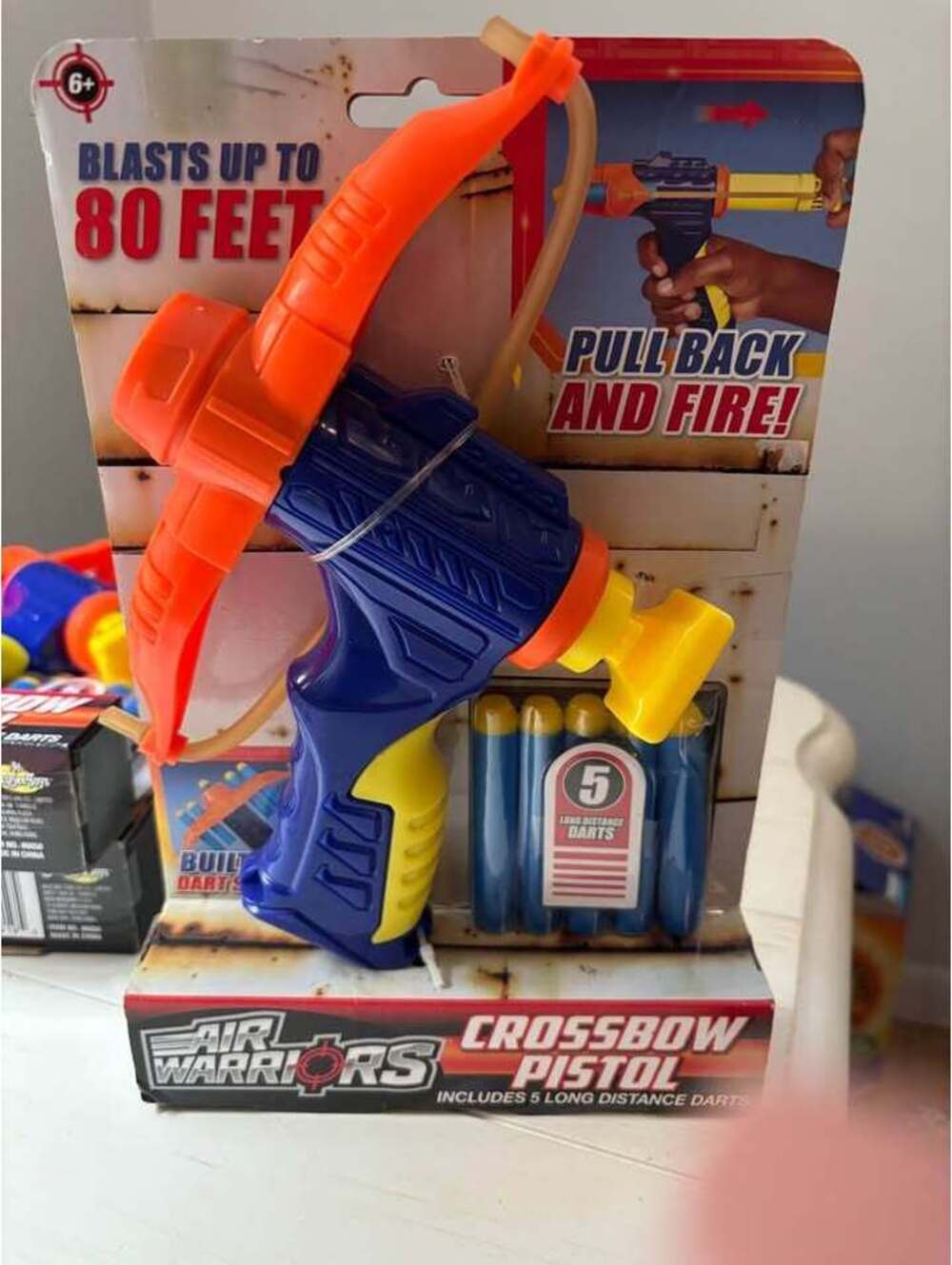 New Air Warriors Crossbow Pistol dart blaster